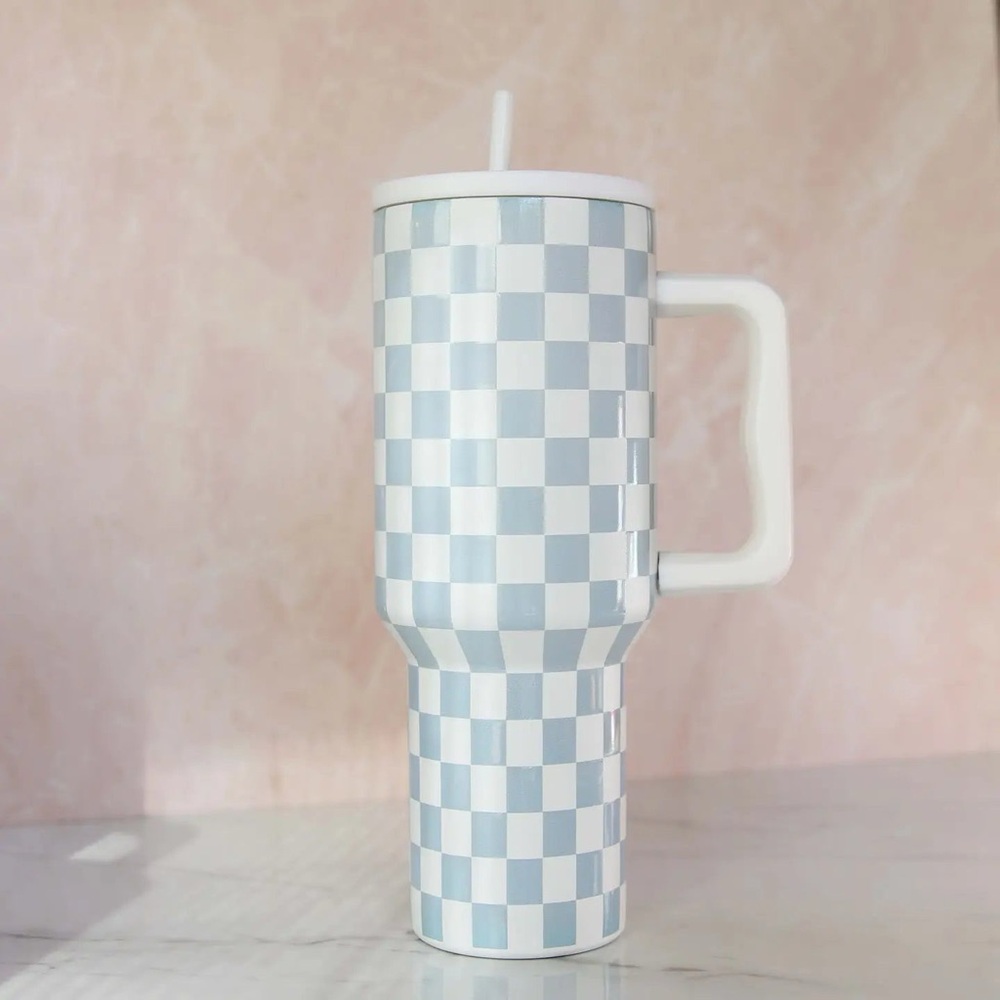 Checkered Tumbler
